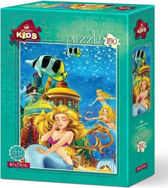 Unterwasserpalast Puzzle 150 Teile