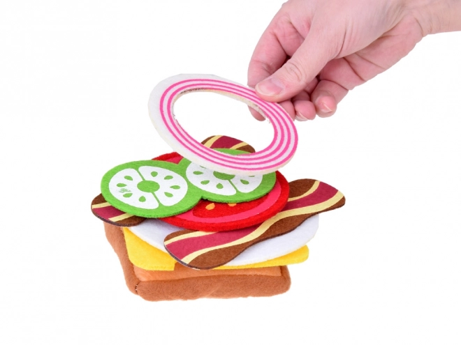 Spielset Brot und Gemüse für Sandwiches