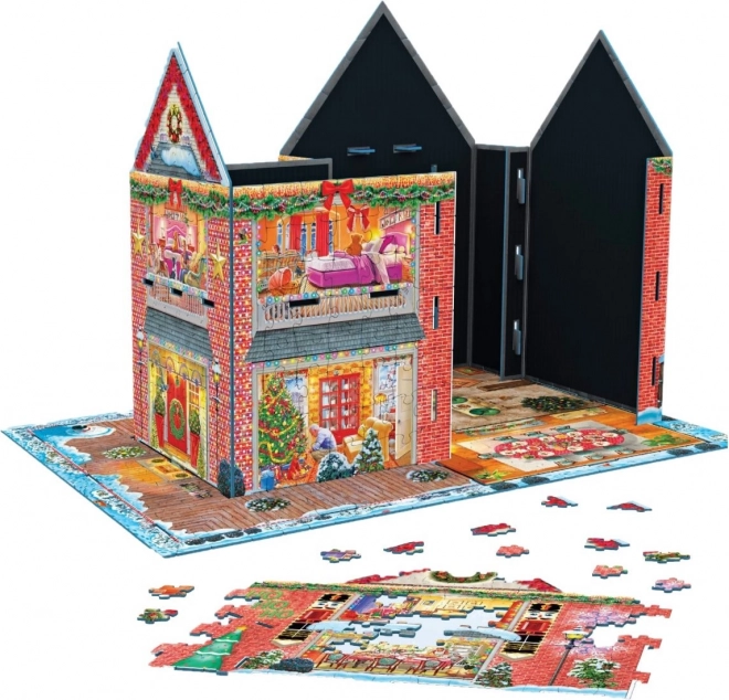 Eurographics 3D Puzzle Weihnachts-Chalet 1100 Teile