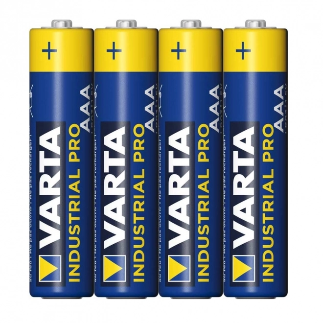 Varta Industrial AAA Alkaline Batterie 4er Pack