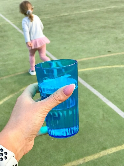 Bruchsicherer Trainingsbecher für Kinder Blau