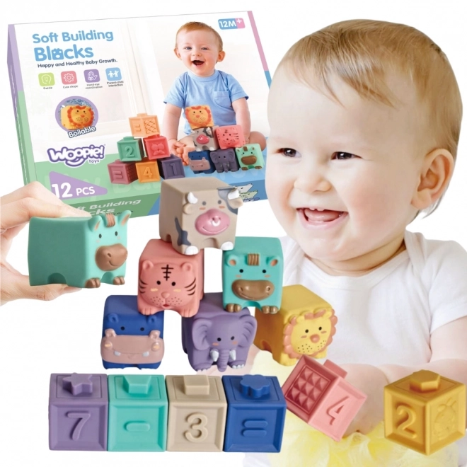 Woopie sensorische Bausteine Puzzle für Kinder