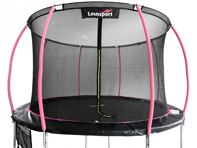 Trampolin Lean Sport Max 305cm Schwarz-Pink