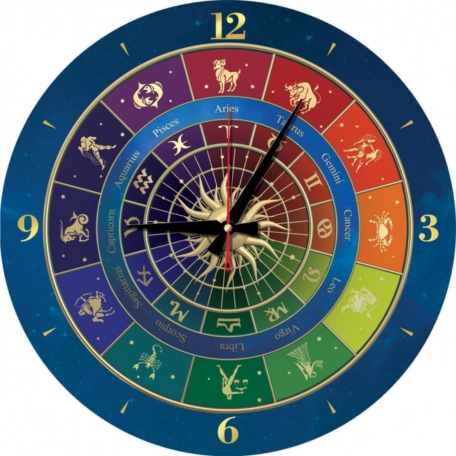 Kreative ART Puzzle Zodiac Uhr