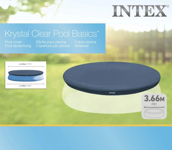 Poolabdeckung für 366 cm Intex Pools