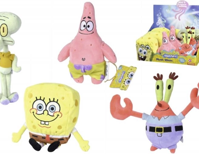 SpongeBob – Plüschfigur 20 cm (4 Varianten)