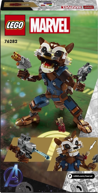 Lego Marvel Rocket und Baby Groot Bausatz