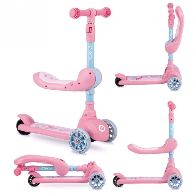 2-in-1 Balancier-Roller MoMi Kiuru Rosa