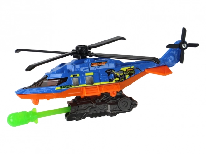 Farbiger Spielzeug-Set Helikopter Dinosaurier