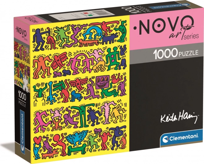 Clementoni Puzzle Novo Art Series: Keith Haring 1000 Teile