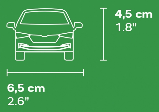 Škoda Scala Modellbausatz im Maßstab 1:35