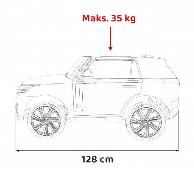 Range Rover SUV Lift Schwarz