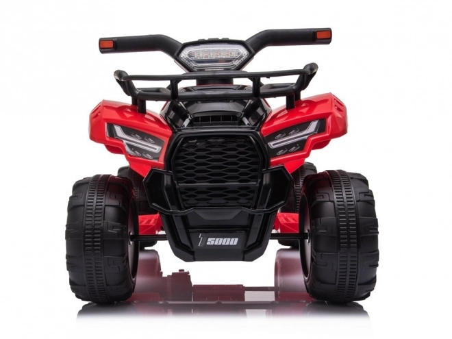 Roter Kinderquad mit Akku