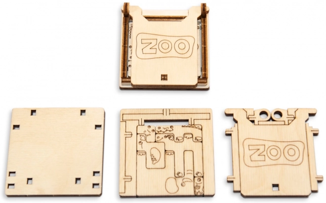 Holz-3D-Puzzle Zoo