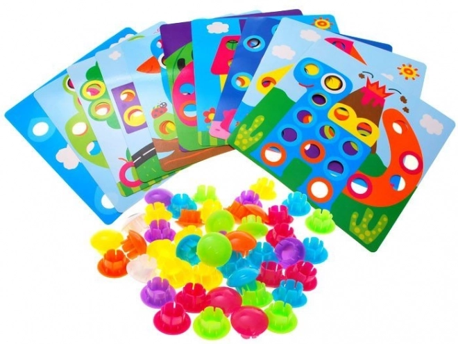 Kreative Mosaik Puzzle für Kinder