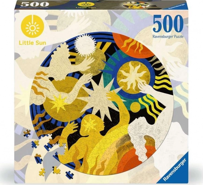 Rundes Puzzle Little Sun 500 Teile