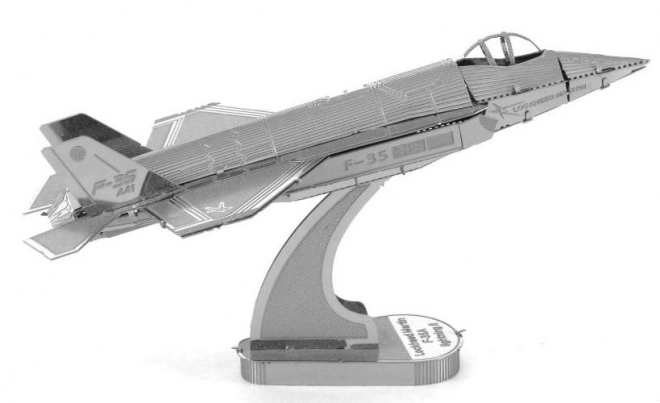 Metal Earth 3D Puzzle Kampfflugzeug F-35 Lightning II