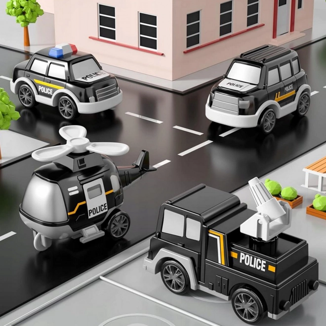 Woopie policia abschleppwagen set