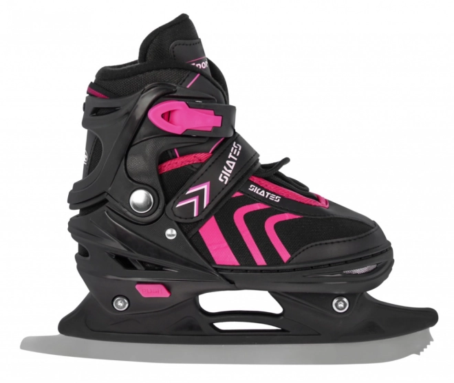 4-in-1 Rollschuhe, Schlittschuhe, Skates Set für Kinder Größe 29-33 Pink – Rosa