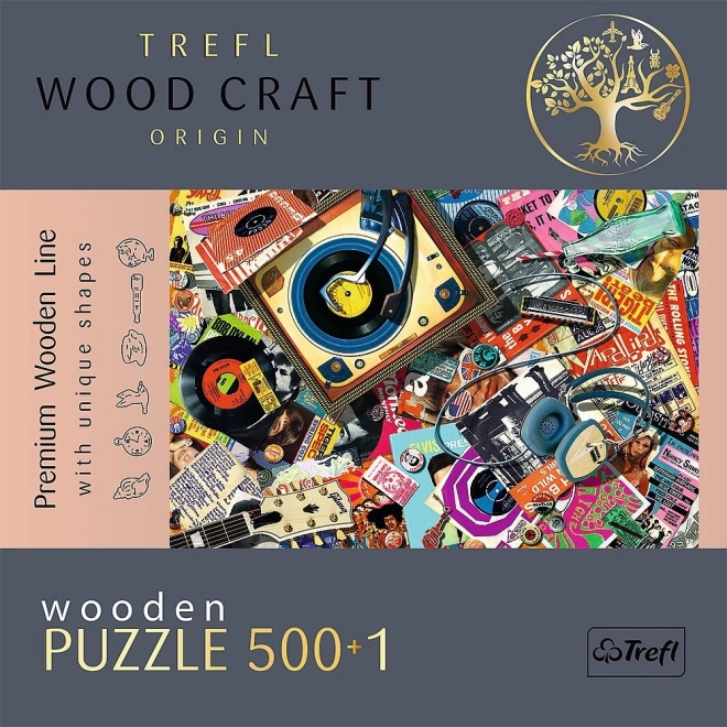 Trefl Holzpuzzle Welt der Musik