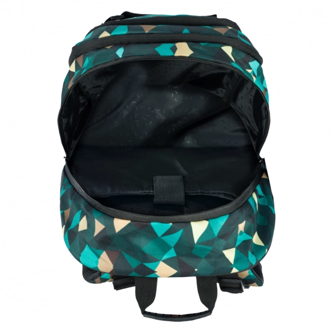 BAAGL 3-SET Skate Polygon: Rucksack, Federmäppchen, Beutel