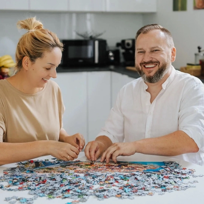 Puzzle 500 Teile Lago di Braies Italien