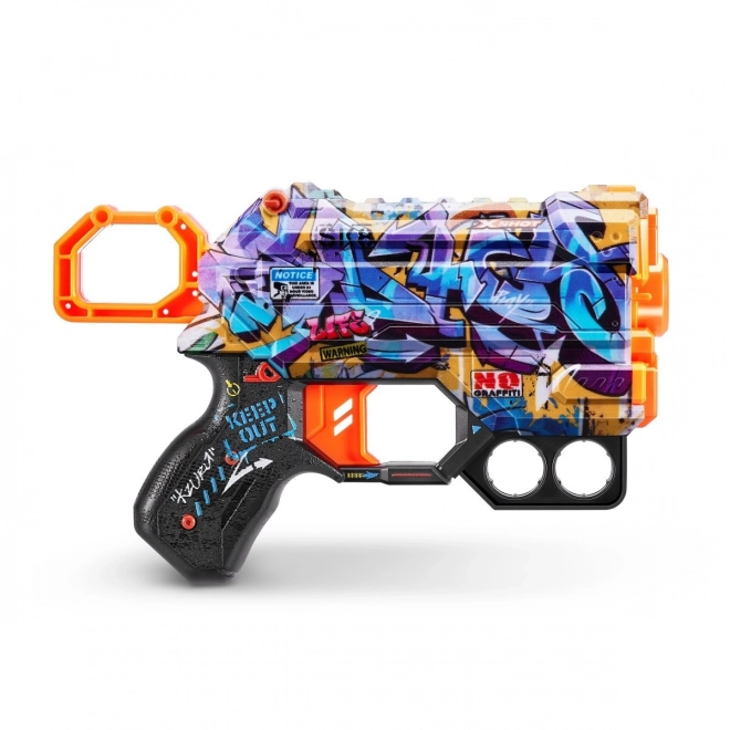 Abschussvorrichtung SKINS MENACE (8 Pfeile) Muster D