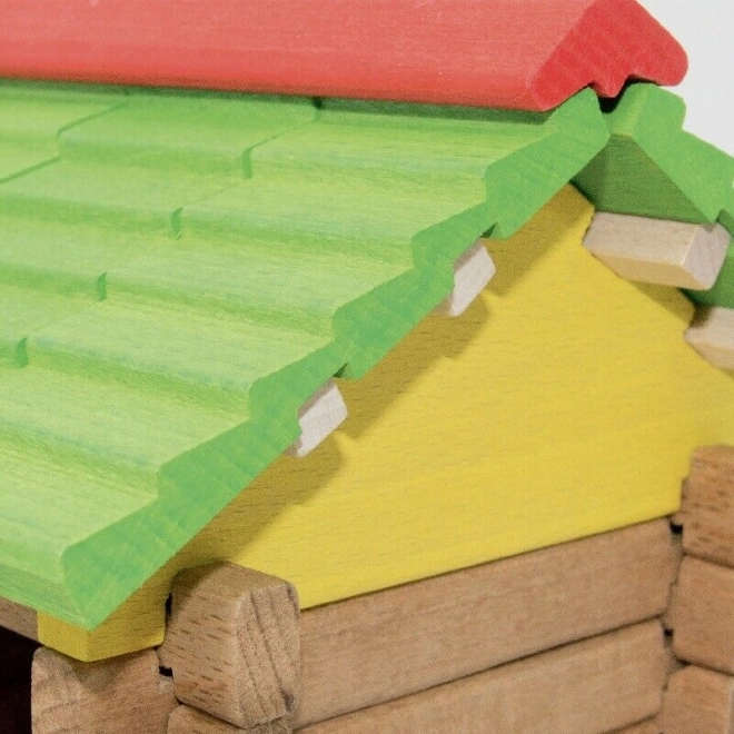 Jeujura Holzbaukasten 100 Teile