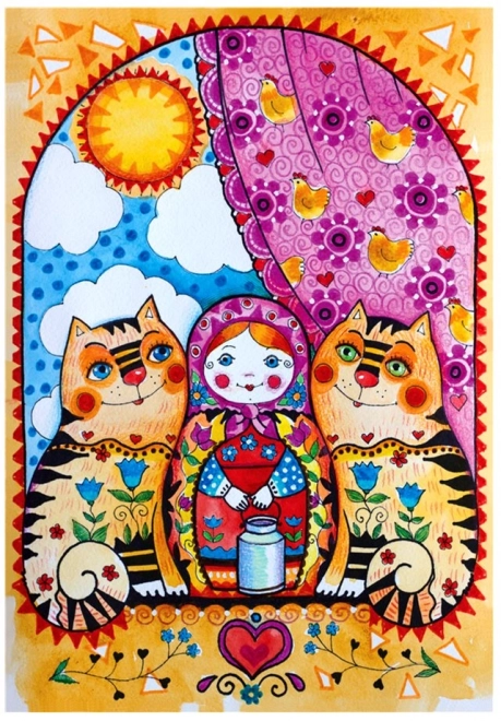 Anatolian Puzzle Matryoshka 500 Teile