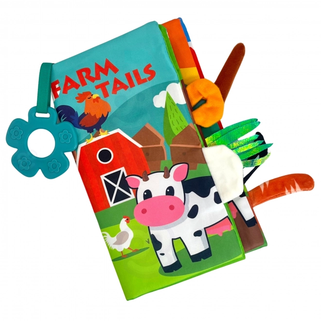 Woopie Baby Stoffbuch mit Tierschwänzen