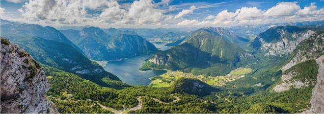 Panoramapuzzle Alpenblick 2000 Teile