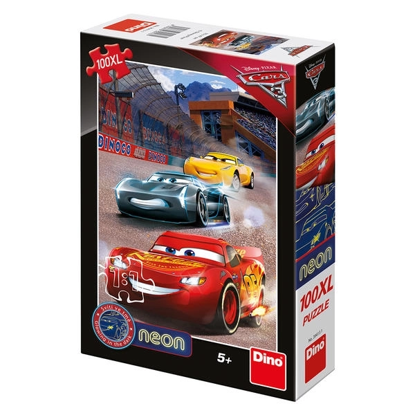 Leuchtendes Puzzle von DINO - CARS 3: Zielgerade XL 100 Teile