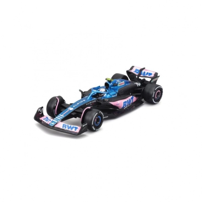 Bburago Rennwagen Modell Alpine F1 Team A523 2023