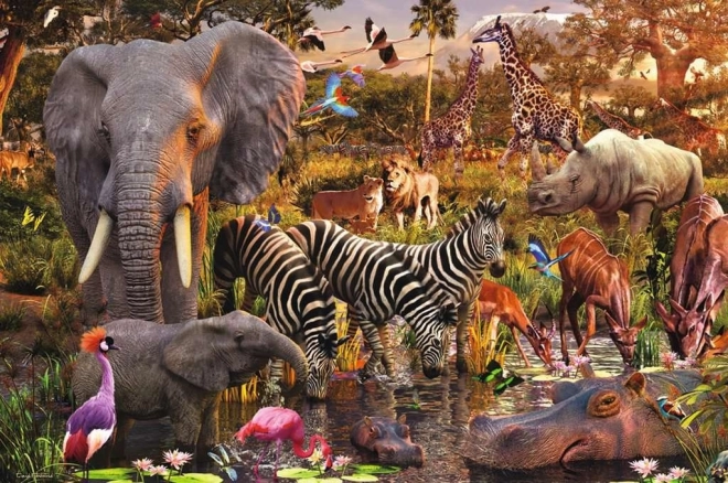 Ravensburger Puzzle Afrikanische Tierwelt 3000 Teile