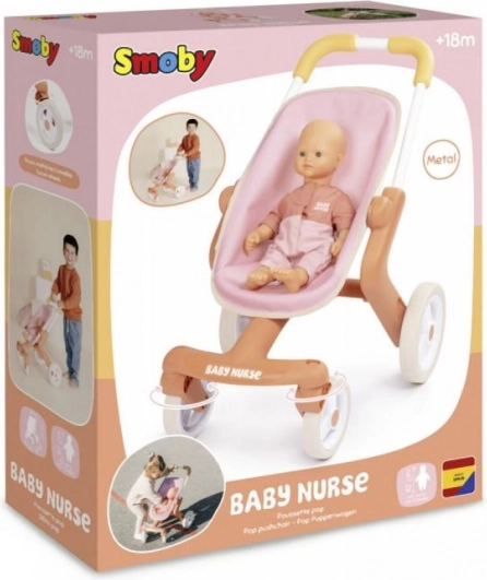 Sportwagen für Puppen Smoby Baby Nurse