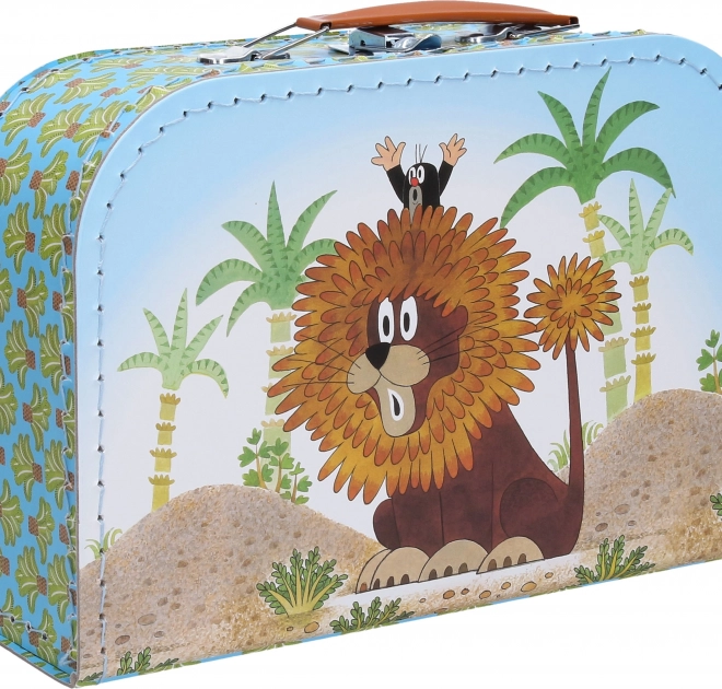 Kinderkoffer Maulwurf und Löwe