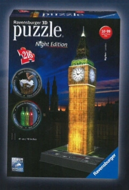 3D Puzzle Big Ben bei Nacht