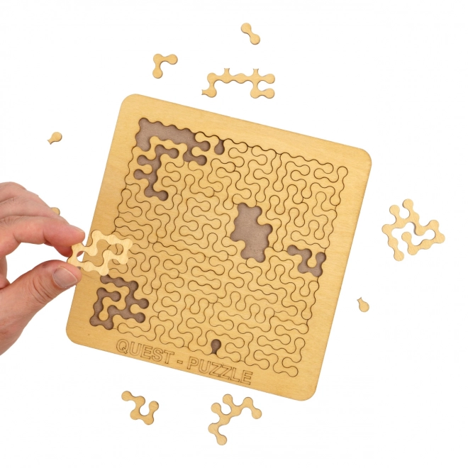 Holzpuzzle-Herausforderung von EscapeWelt