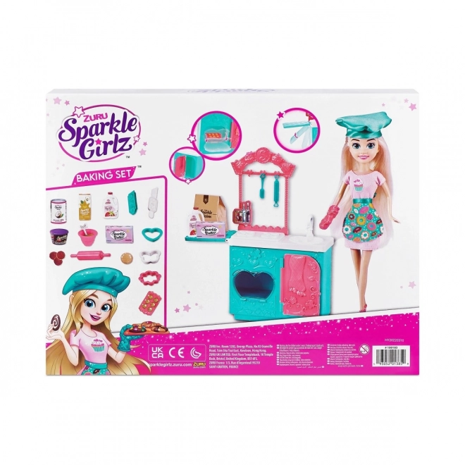 Sparkle Girlz Backset Puppe 27 cm