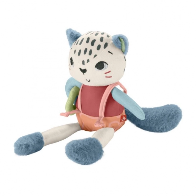 Fisher-Price Schnee-Leopard Baby-Sinnes-Spielzeug