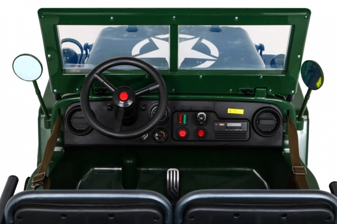 Retro-Geländefahrzeug 4x4 für Kinder