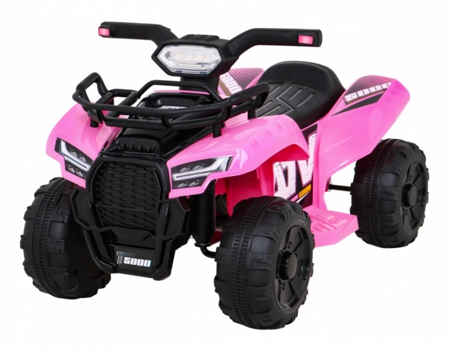 Elektrisches Kinderquad Storm Rosa mit MP3, USB und LED