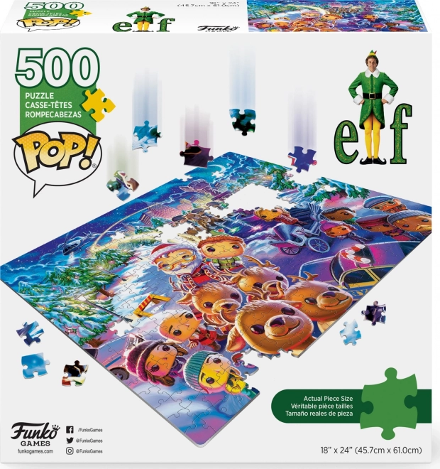 Weihnachtlicher Puzzle-Pop von Funko Games