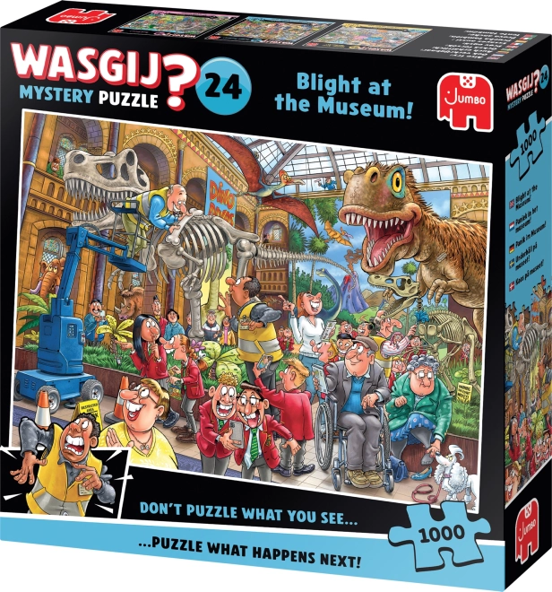 Puzzle JUMBO WASGIJ Mystery 24: Schimmel im Museum 1000 Teile