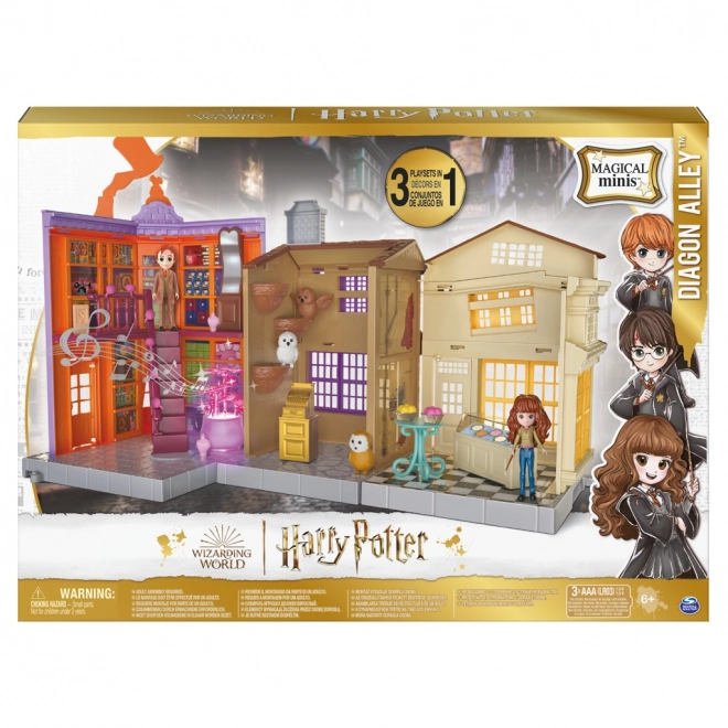 Harry Potter Spielset Winkelgasse mit Figuren