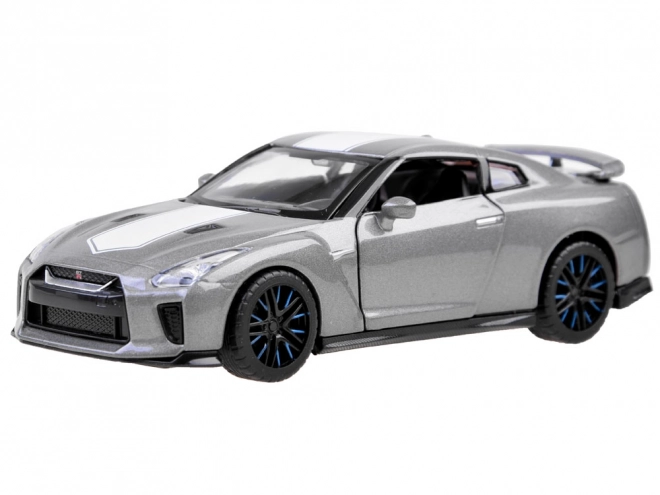 Nissan GT-R Spielzeugauto Metall 1:32 mit Öffnenden Türen und Effekten