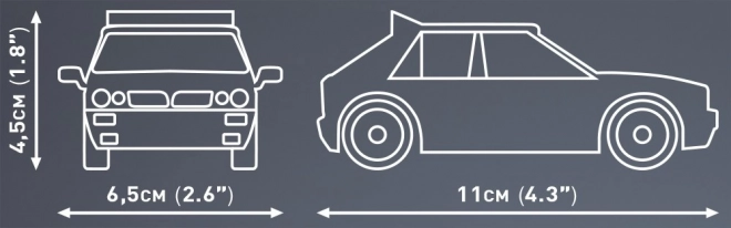 Lancia Delta HF Integrale Modellbausatz