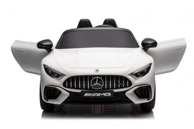 Elektrisches Kinderauto Mercedes AMG SL63 Weiß