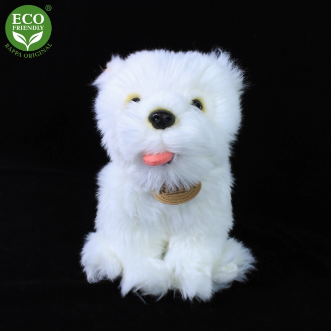 Plüschhund Westie sitzend 23 cm