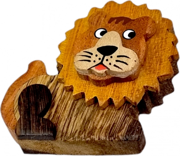 Großer Holzmagnet Löwe von 2Kids Toys
